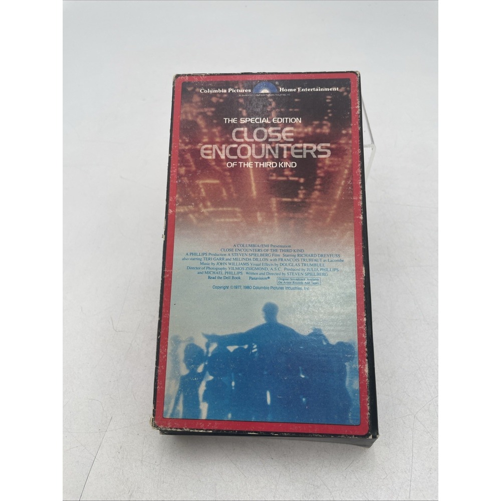 Close Encounters of the Third Kind (VHS) The Special Edition 1985
